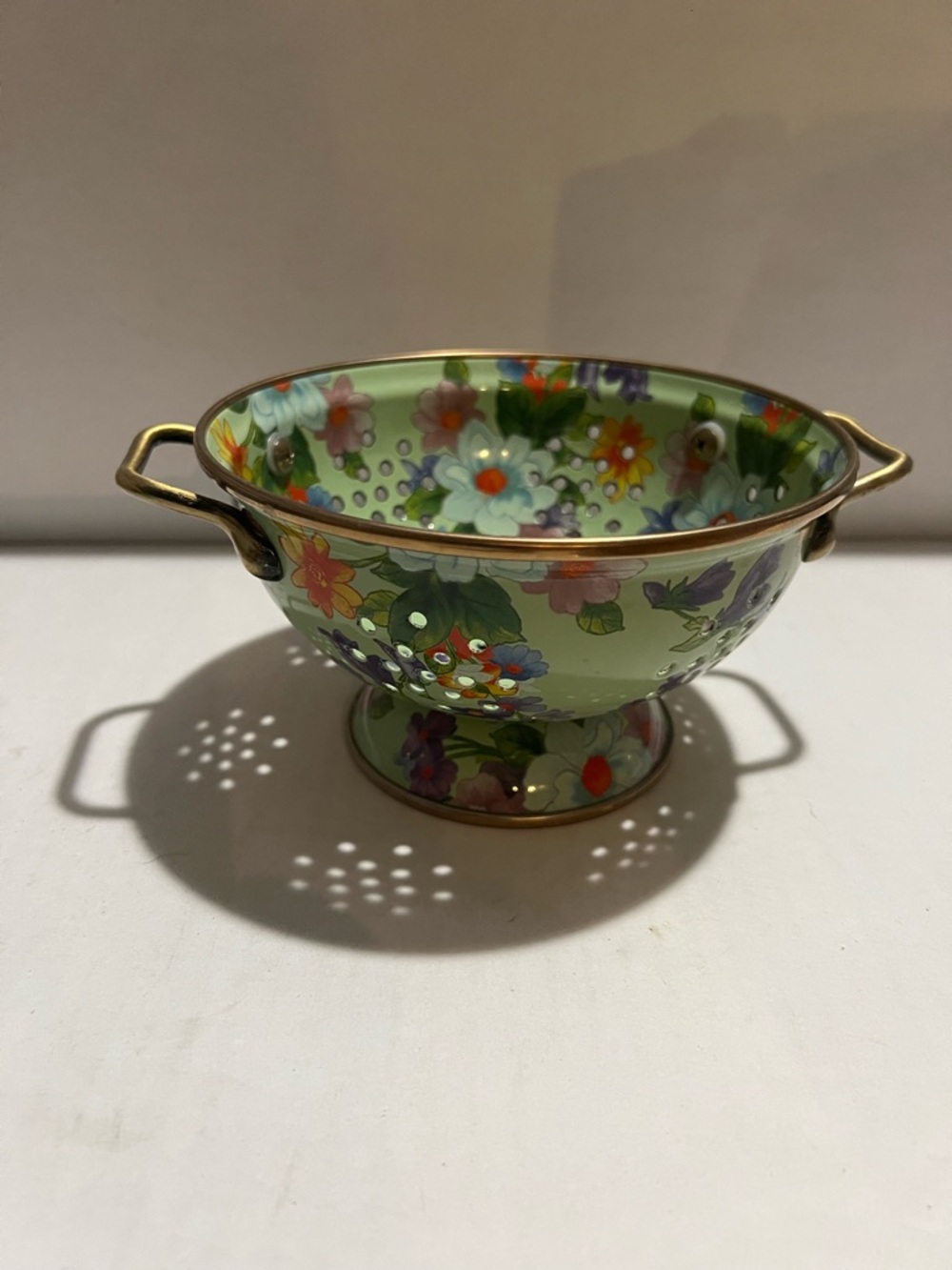 MacKenzie-Childs Flower Market Small Colander